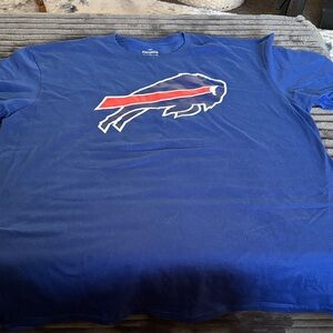 Fanatics Blue Buffalo Bills Logo Short Sleeve Tee XL